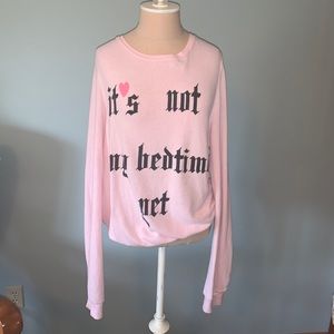 Wildfox Pink Sweatshirt